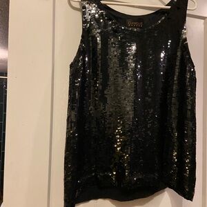 Classiques Entier Black Sequin Women's Top